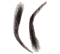 Sopracciglia finte per gli uomini,sopracciglia finte capelli umani, 1 paio di estensioni sopracciglia, estensioni per sopracciglia riutilizzabili, sopracciglia vere traspiranti per il trucco di