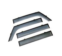 Sopracciglia for finestrino auto compatibile con Jeep Wrangler JL 2018-2022 2008-2017 JK, deflettore for prese d'aria laterali(JL18-22)