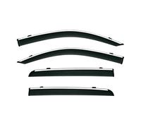 Sopracciglia for finestrino auto compatibile con Sollers ST8 MK1 2018-2024+ Deflettori antivento Ventvisor Visiere Parapioggia