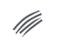 Sopracciglia for finestrino auto compatibile con Trumpchi GAC S7 2025 2026 2027 Deflettori for parabrezza e tende da pioggia(Transparent 4PCS)