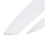 Sopracciglia palpebre, per V&W, per Golf VI MK6 2008-2013, per GTI, per GTR, per GTD Coppia fari Auto Bianchi Sopracciglia palpebre Adesivi ABS Trim Cover Faro Sopracciglia