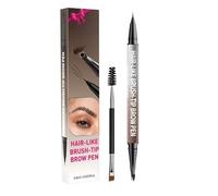 Sopracciglia | Penna Sopracciglia 2-in-1 Doppia Punta con Effetto 3D e Tratto Naturale | Strumento di Makeup Portatile per adatto a Donne Uomini Amanti della Bellezza per Feste