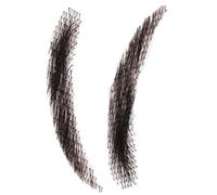 Sopracciglia per capelli reali | Sopracciglia fatte a mano riutilizzabili per uomini e donne | 1 paio di traspiranti per costumi, trucco, teatro, cosplay, caratterizzazione