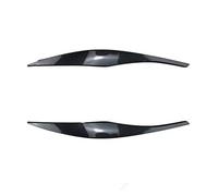 Sopracciglia Per Fari Anteriori Per BMW Serie 3 E90 E91 | 316d 318i 320i 320d 325i 330i 2005-2012 2Pc ABS Auto Male Faro Sopracciglia Palpebra 3D Adesivo(Carbon Look(09-12))