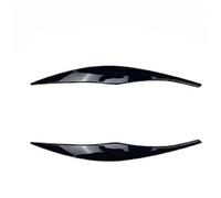 Sopracciglia per fari Per BMW 3 Per Serie E90 E91 ABS Gloss Nero Faro Sopracciglia Palpebra 2005 2006 2007 2008 2009 2010 2011 Berlina Touring Sopracciglio Faro(Nero)