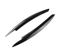 Sopracciglia per fari Per Per GOLF 6 VI Per MK6 Per GTI Per GTR Per GTD 2008-2011 2012 2013 Auto Faro Sopracciglio Palpebre Adesivi Trim Copertura sopracciglio faro auto(Carbon fiber black)