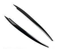 Sopracciglia per fari Per Per GOLF 7 7.5 Per VII MK7 Per MK7.5 Per GTI R Per GTE Per GTD 2013-2020 ABS Fari Sopracciglio Palpebre Adesivi sopracciglio faro auto(Carbon Look)