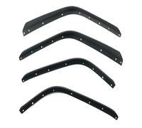 Sopracciglia Ruota Car Flares Wheel Arch Flaps Per Jeep Per Wrangler Per Gladiator Per JT 2018-2023 4 Pezzi Set Di Estensioni Parafango Anteriore E Posteriore(Low Fender Version)