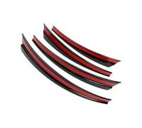 Sopracciglio della ruota dell'auto Parafango anteriore + posteriore per ruota auto, parafango, paraspruzzi, per Tesla per modello Y 2021(Gloss black)