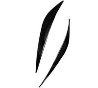 Sopracciglio Faro Auto Per BMW F40 116i 118d 118i 120i 128ti 120d M135i 2019-2023 Adesivi Per Coprifari ABS Lucido Carbonio Sopracciglia Per Auto Palpebre Auto Sopracciglia Faro(Gloss Black)