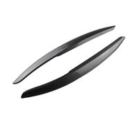 sopracciglio faro auto Per Per POLO MK5 2011 2012 2013 2014 2015 2016 2017 2018 Accessori Auto Faro Sopracciglio Adesivo Copertura Trim Sopracciglia per fari(Carbon fiber black)