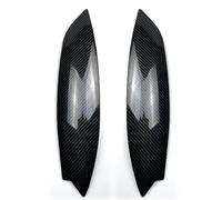 Sopracciglio Faro Dell'auto Per GOLF 5 Per MK5 Per GTI R 2005-2007 Fari auto Sopracciglio Palpebre Copertura in fibra di carbonio decorativo Sopracciglia A Faro