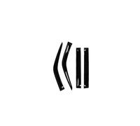 Sopracciglio for finestrino auto compatibile con BYD Leopard 5 2024 2025 Blocco trasparente for finestrino auto antipioggia Forniture for modifiche automobilistiche(Black-4pcs)