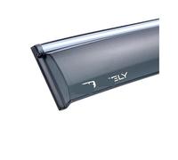 Sopracciglio for finestrino auto compatibile con Geely Geometry C 2020-2023 Deflettore antipioggia Parabrezza Sopracciglio antipioggia Tendalino(Thickened Version B)