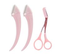 Sopracciglio Trimmer Forbice con Pettine per le Donne Professionali In Acciaio Inox Forbici Per Sopracciglia Accessori Trimmer a N5T4 Trucco Bel