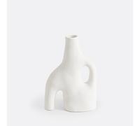 Soprammobile in ceramica H20,5 cm, Pieta Bianco TU