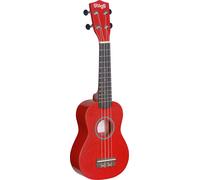 Soprano Ukulele, Rosso, Compresa Custodia