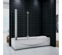 Sopravasca Angolare 140cm Vetro Temperato Anticalcare Barra Stabilizzatrice