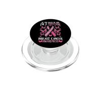 Sopravvissuta al cancro al seno - Nastro pink - Grazia - Dio PopSockets PopGrip per MagSafe