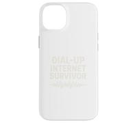 Sopravvissuto a Internet Dial-Up - Umorismo tecnico retrò Custodia per iPhone 14 Plus
