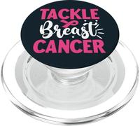 Sopravvissuto al cancro al seno retrò - Supporto per combattere il cancro al seno PopSockets PopGrip per MagSafe