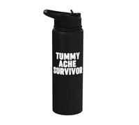 Sopravvissuto al mal di pancia Stainless Steel Insulated Water Bottle