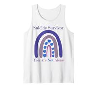 Sopravvissuto al suicidio Non Sei Solo Love Prevention Rainbow Canotta