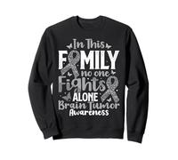 Sopravvissuto alla consapevolezza del tumore cerebrale Uomini Donne Bambini Felpa