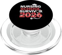 Sopravvissuto alla scuola infermieristica 2026 RN LPN Laurea PopSockets PopGrip per MagSafe
