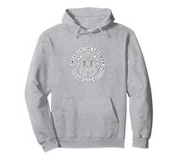 Sopravvissuto della Stagione dello Scorpione: Distintivo dello Zodiaco Felpa con Cappuccio, Unisex per Adulti, Grigio Melange, XL