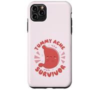 SOPRAVVIVENZA AL MAL DI TUMMY Il mio stomaco fa male Meme divertente Custodia per iPhone 11 Pro Max
