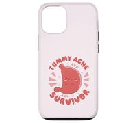 SOPRAVVIVENZA AL MAL DI TUMMY Il mio stomaco fa male Meme divertente Custodia per iPhone 12/12 Pro