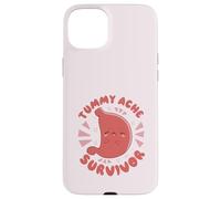SOPRAVVIVENZA AL MAL DI TUMMY Il mio stomaco fa male Meme divertente Custodia per iPhone 15 Plus