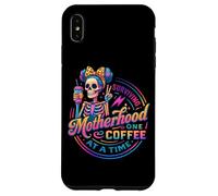 Sopravvivere alla maternità un caffè alla volta Custodia per iPhone XS Max