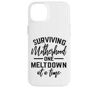 Sopravvivere alla maternità Un crollo alla volta Detto divertente Custodia per iPhone 14 Plus