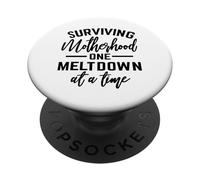 Sopravvivere alla maternità Un crollo alla volta Detto divertente PopSockets PopGrip Adesivo