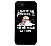 Sopravvivere alla vita del supervisore Un crollo alla volta divertente Custodia per iPhone SE (2020) / 7/8