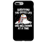 Sopravvivere alla vita in ufficio Una fusione alla volta divertente Custodia per iPhone 7 Plus/8 Plus
