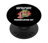 Sopravvivere all'inflazione fino all'arrivo della “friendfla PopSockets PopGrip Adesivo