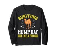 Sopravvivere Hump Day Come Un Cammello Professionista Maglia a Manica