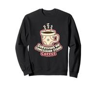 Sopravvivere su Concessione Stand caffè Calcio Mamma Felpa