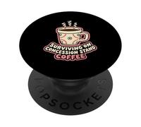 Sopravvivere Su Concessione Stand Caffè Calcio Mamma PopSockets PopGrip Adesivo