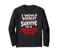 Sopravviverei Totalmente in Un Film Horror Maglia a Manica