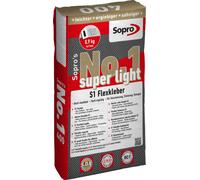 Sopro N.1 S1 Adesivo Flessibile Super Light Piastrelle Pietra Colla 25kg N. Nr.