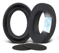 SOPROM Cuscinetti di Ricambio in Gel Refrigerante Cuffie per Sennheiser HD650, HD660 S, HD600, HD6XX, HD58X, HD580, HD565, HD545, HD535(Nero)