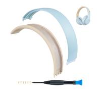 SOPROM Fascia di ricambio compatibile con cuffie Beats Studio 2 & Studio 3 Wired &Wireless Headphones(Studio 3-Cristallo blu)