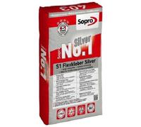 Sopro's No.1 403 Adesivo Flessibile Argento Colla per Piastrelle Pietra Naturale
