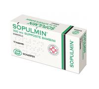 Sopulmin bambini 10 supposte 100 mg