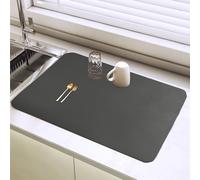 SOQKEEN Tappetino Scolapiatti Assorbente 50 x 30 cm, per Macchina da caffè