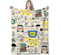 Soqniczke Coperta regalo, coperta di flanella per donna e uomo, adatta per tutte le stagioni, coperta calda per la decorazione della casa, 50 x 40 cm, coperta regalo